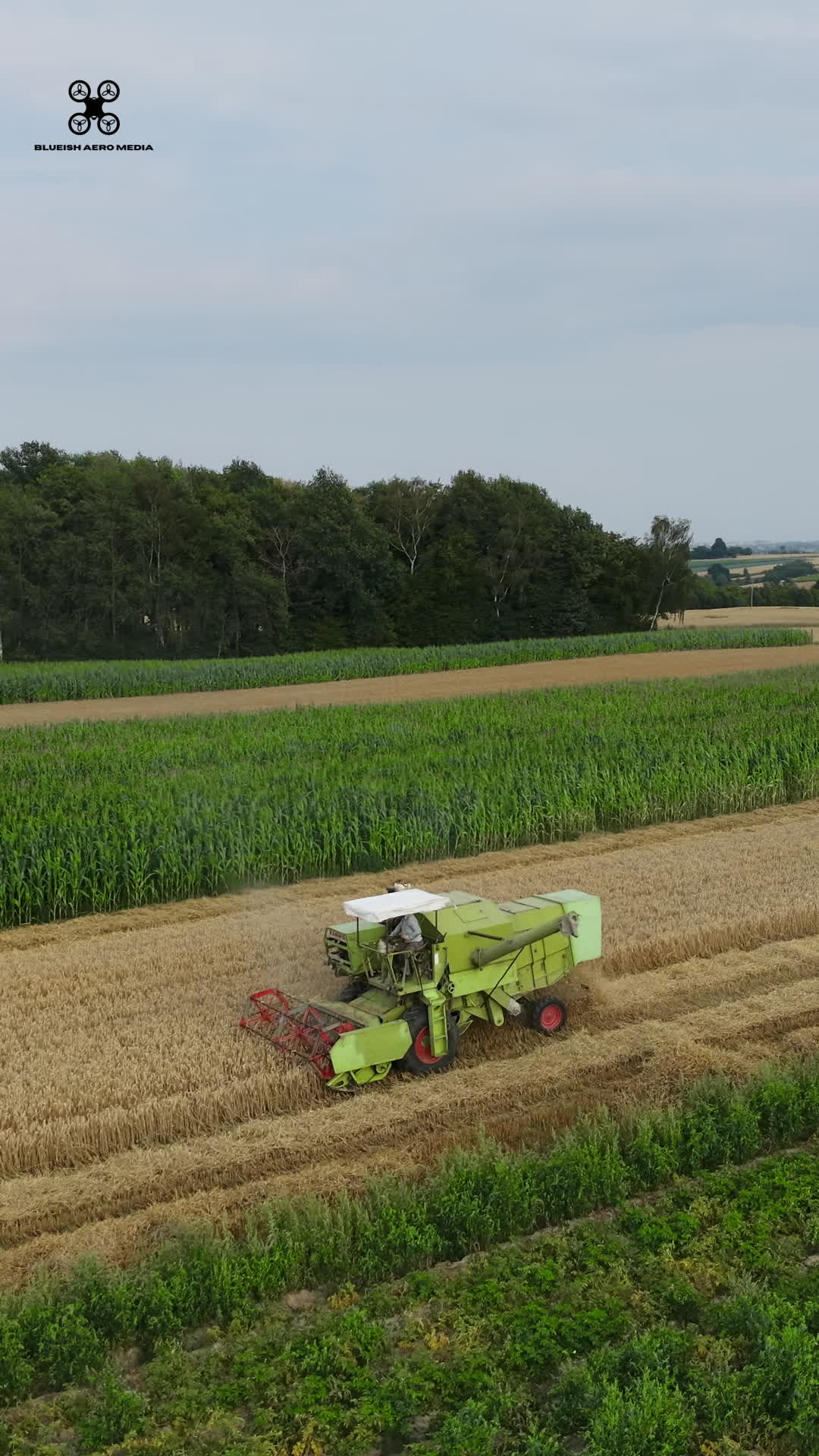 kombajno - A drone video from Blueish Aero Media's portfolio on LetsFly.