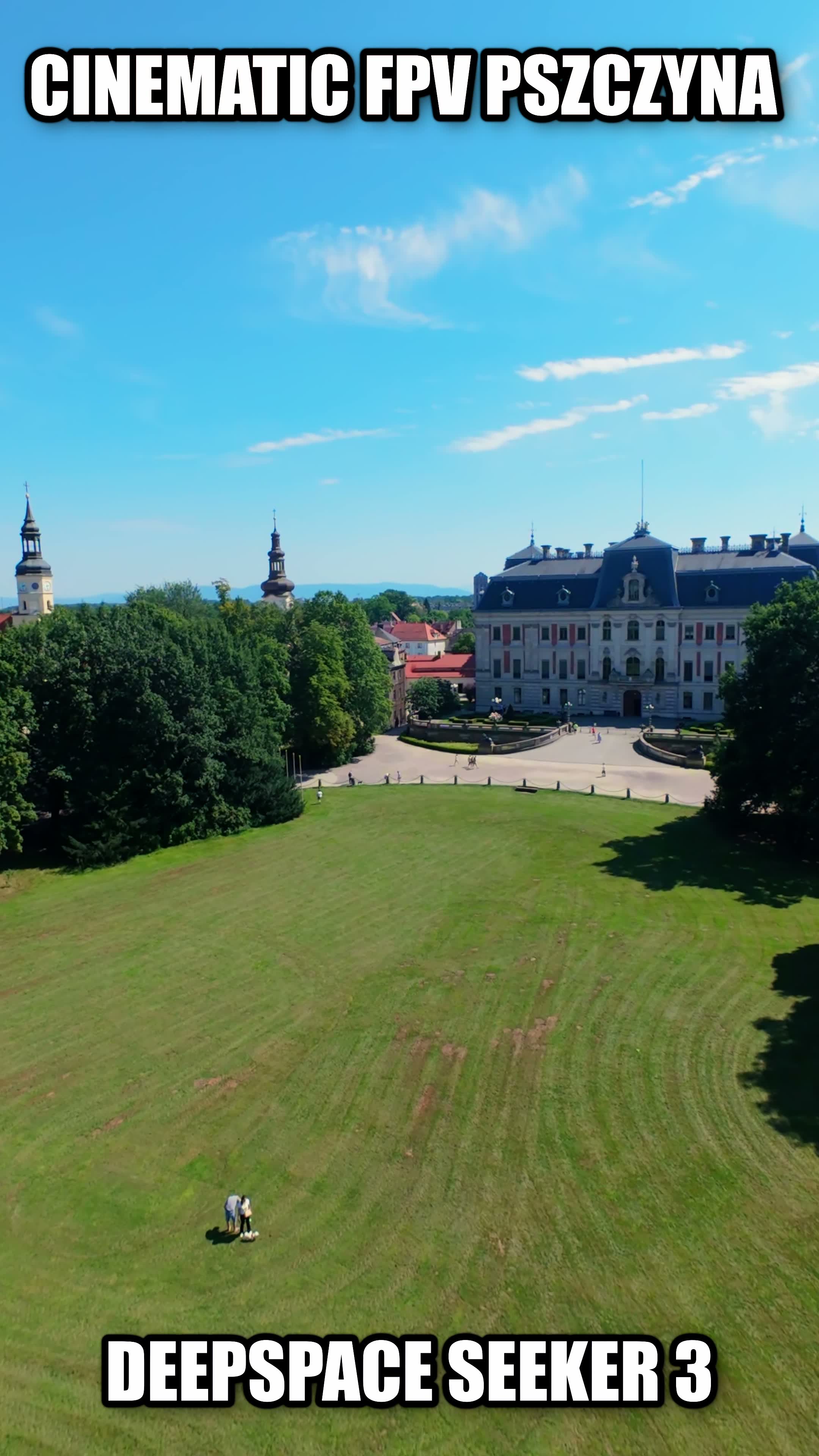Rolka - park w Pszczynie - Film z drona w portfolio na LetsFly. Autor: Jakub Wcisło.